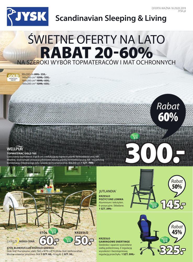 Gazetka promocyjna Jysk str. 1