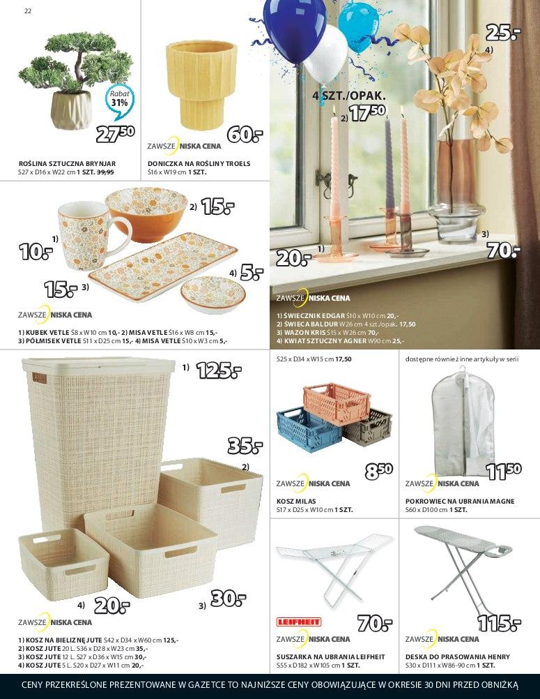 Gazetka promocyjna Jysk str. 22