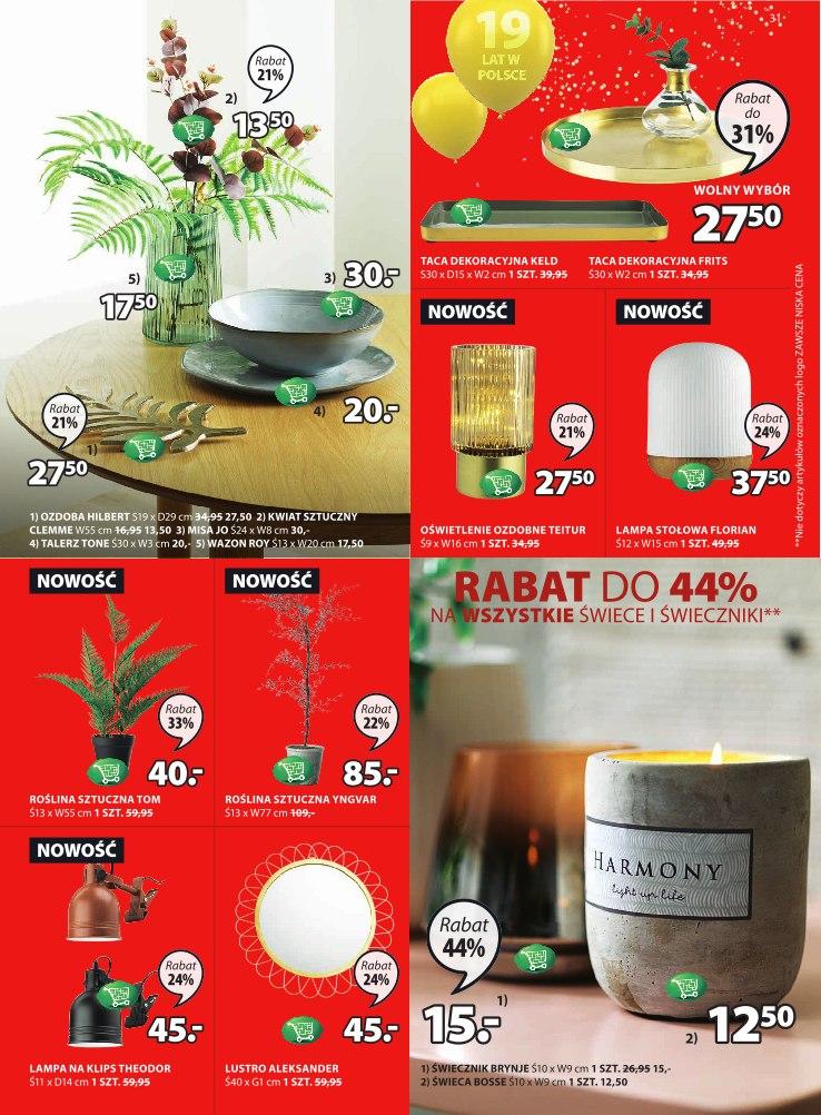 Gazetka promocyjna Jysk str. 31