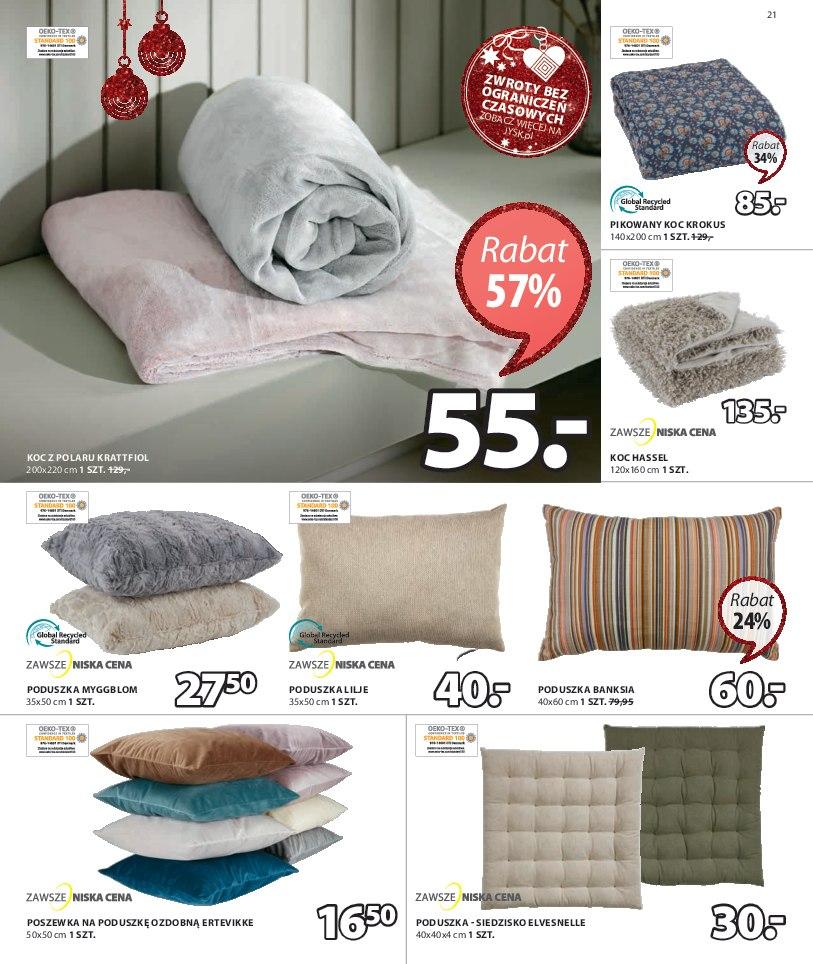 Gazetka promocyjna Jysk str. 21