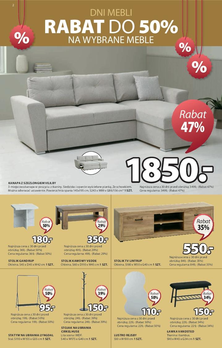 Gazetka promocyjna Jysk str. 2