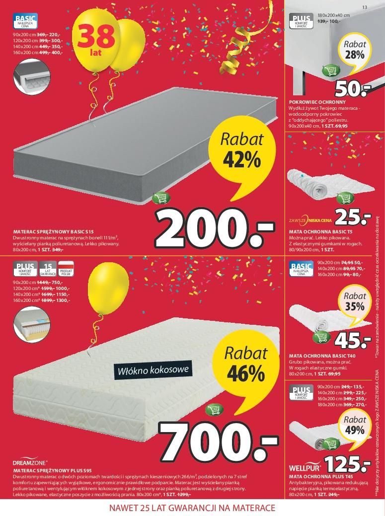 Gazetka promocyjna Jysk str. 13