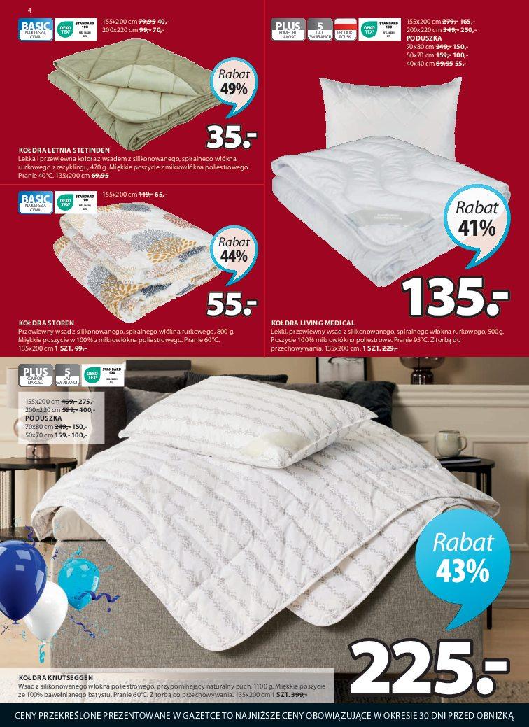 Gazetka promocyjna Jysk str. 4