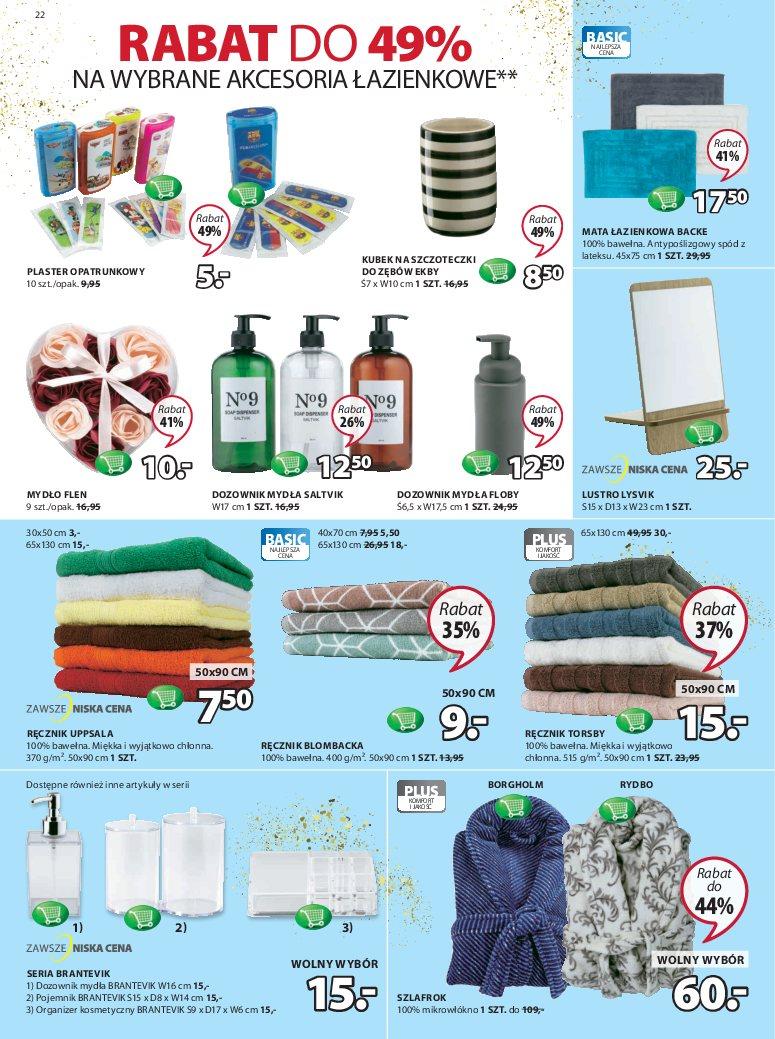 Gazetka promocyjna Jysk str. 22