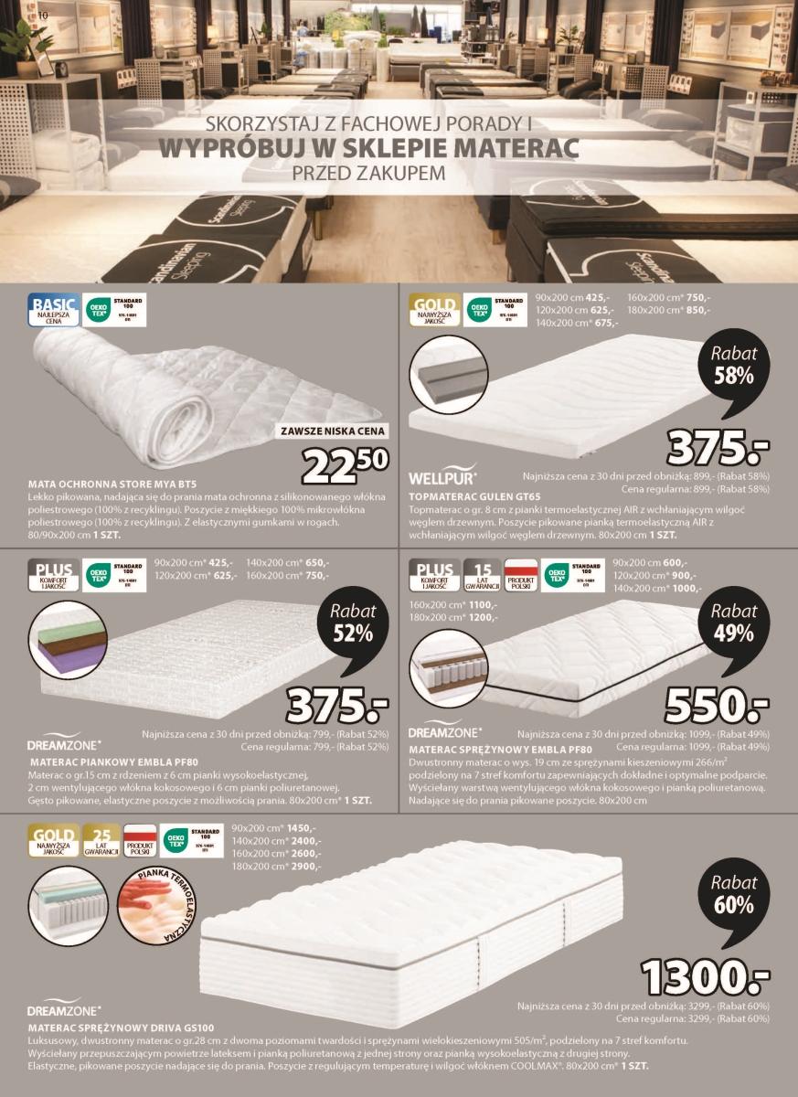 Gazetka promocyjna Jysk str. 10