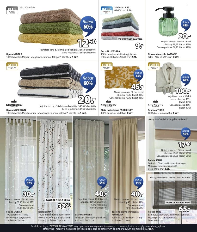 Gazetka promocyjna Jysk str. 11