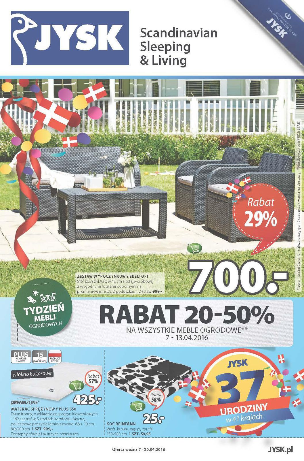 Gazetka promocyjna Jysk str. 1