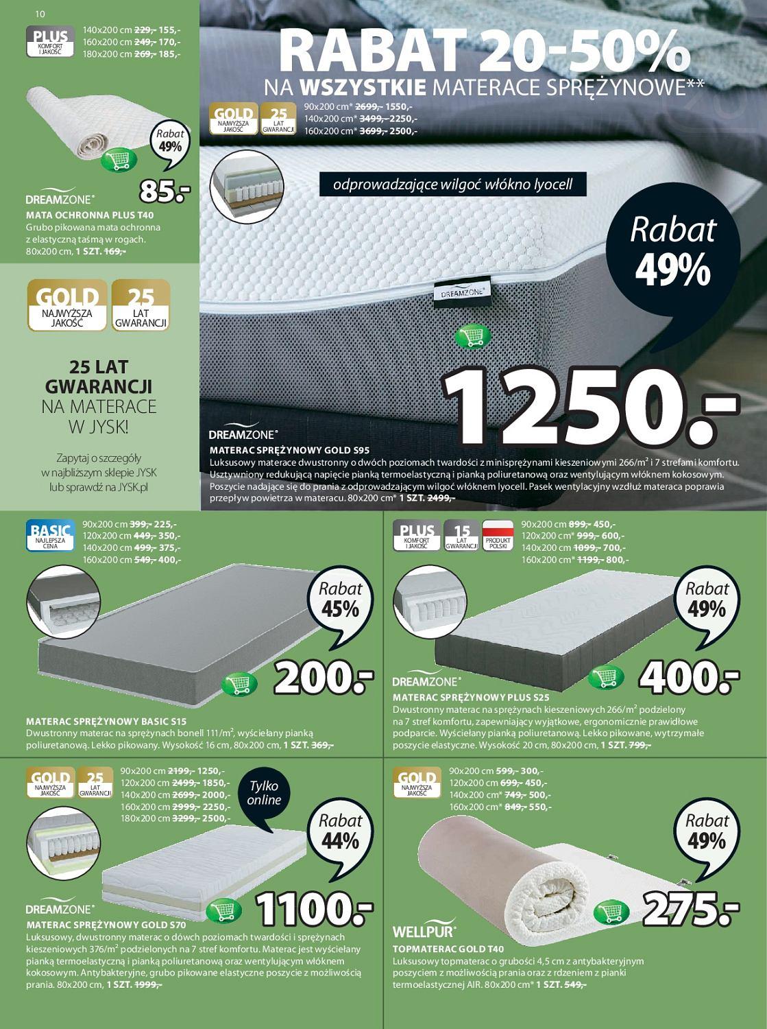 Gazetka promocyjna Jysk str. 10
