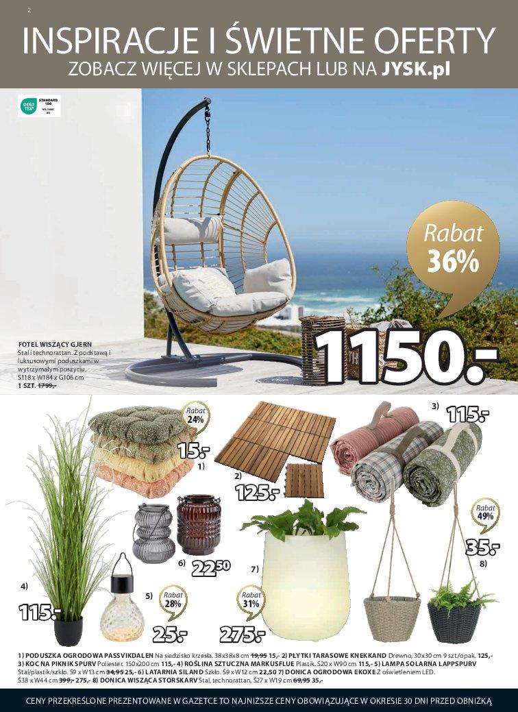 Gazetka promocyjna Jysk str. 2