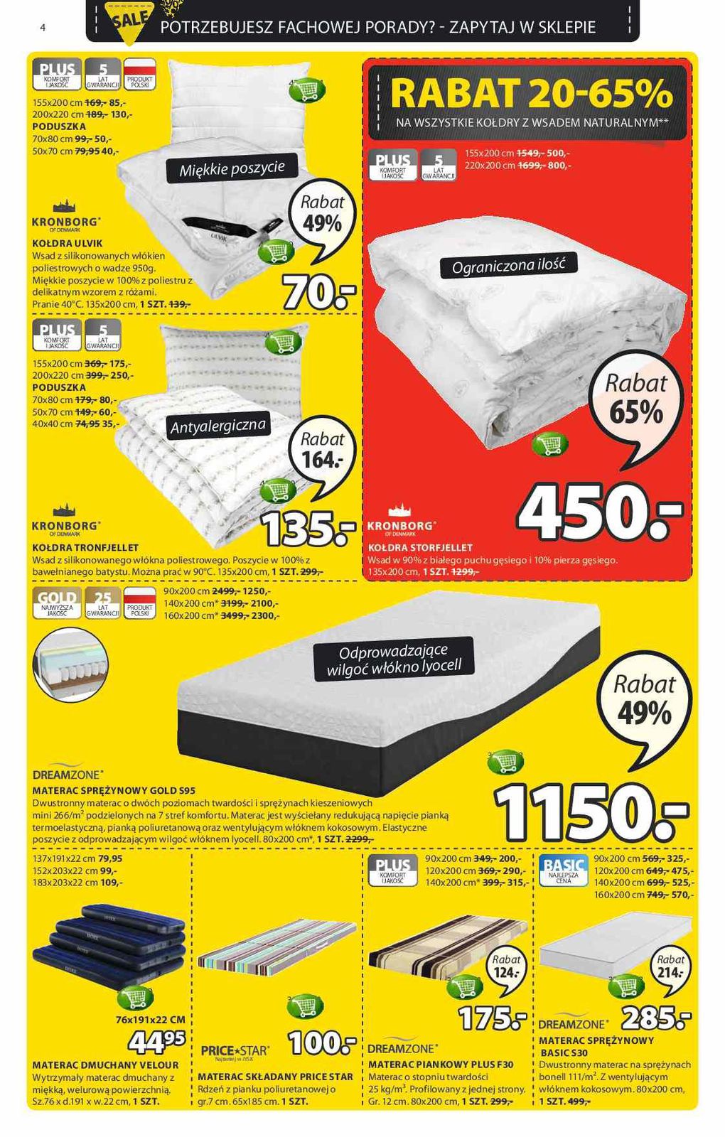 Gazetka promocyjna Jysk str. 4