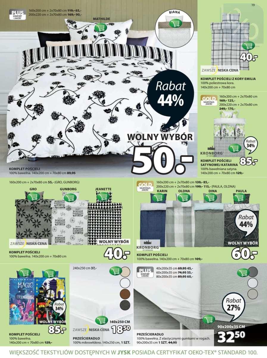 Gazetka promocyjna Jysk str. 19