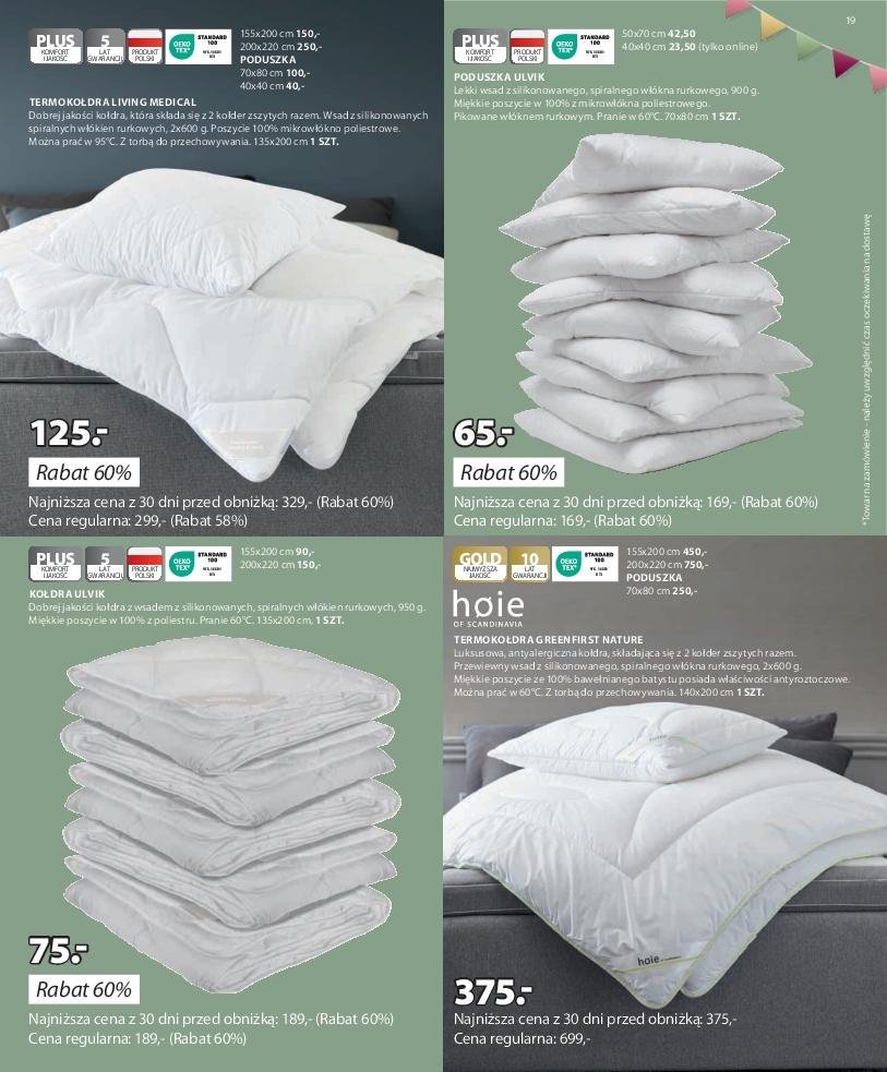 Gazetka promocyjna Jysk str. 19
