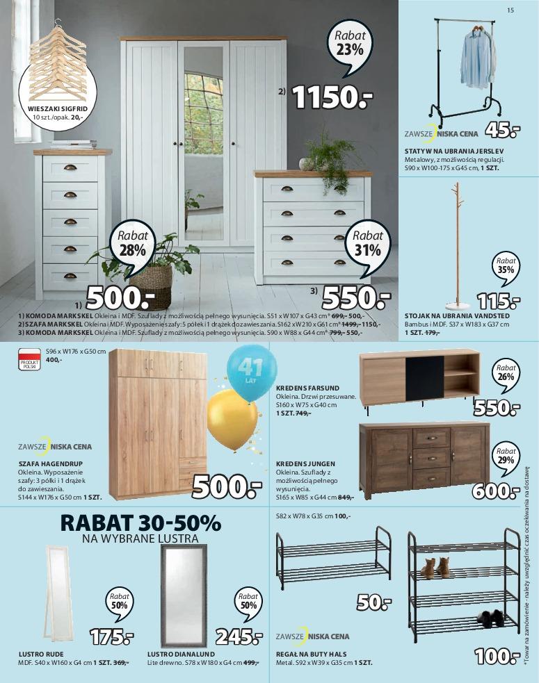 Gazetka promocyjna Jysk str. 15
