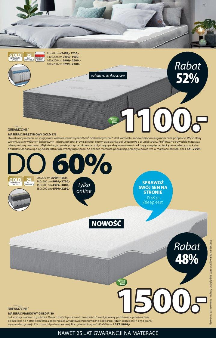 Gazetka promocyjna Jysk str. 21