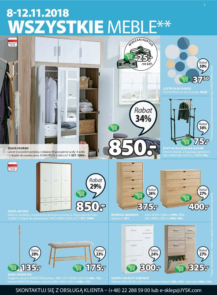 Gazetka promocyjna Jysk str. 5