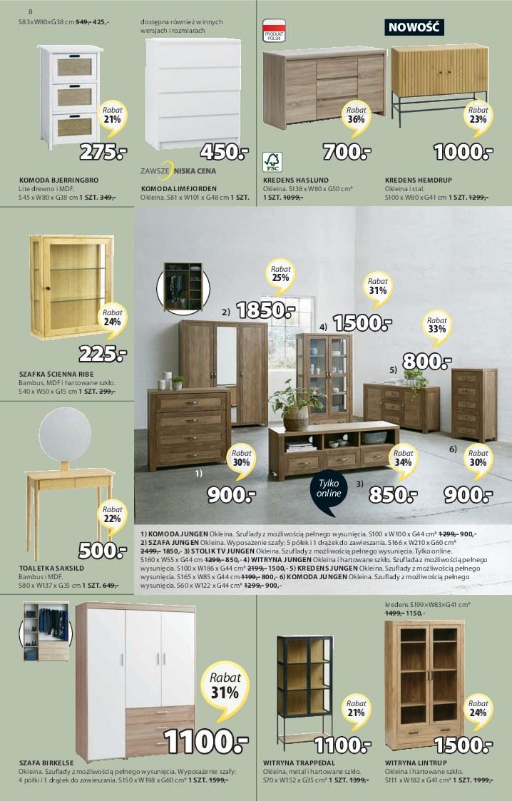 Gazetka promocyjna Jysk str. 8