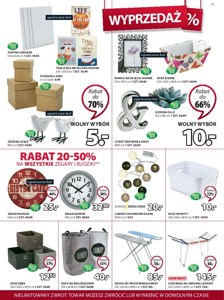 Gazetka promocyjna Jysk str. 13