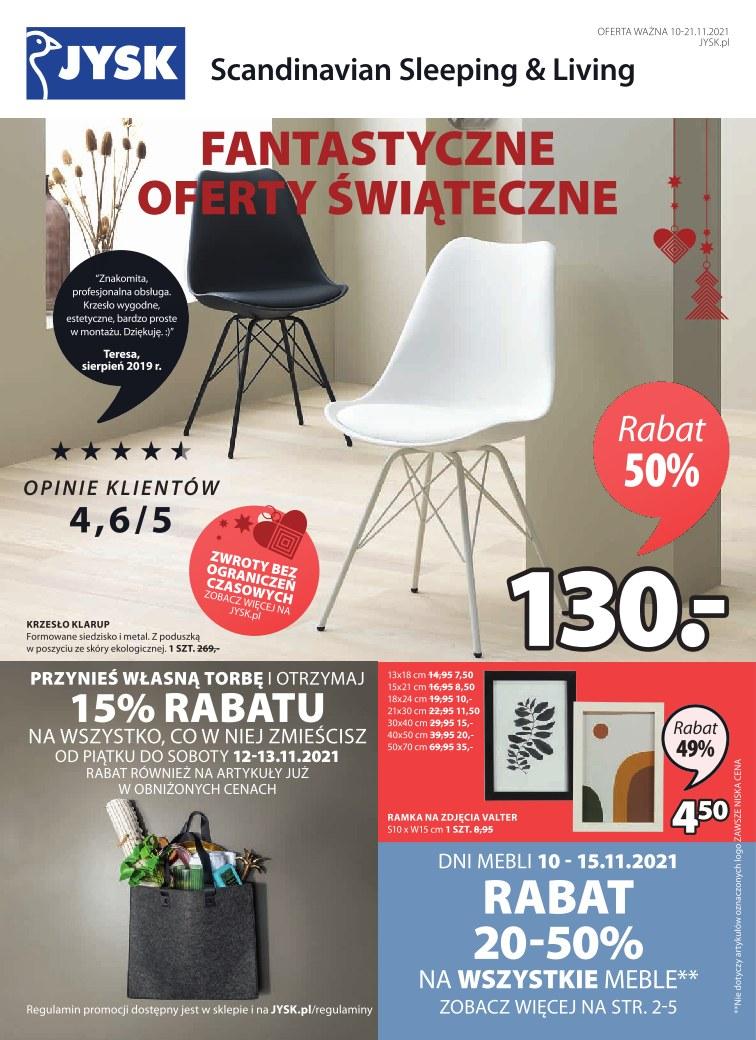 Gazetka promocyjna Jysk str. 1