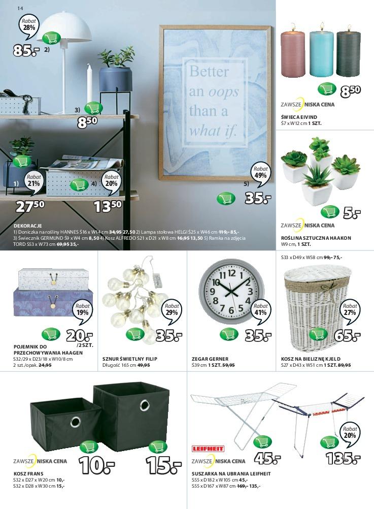 Gazetka promocyjna Jysk str. 14