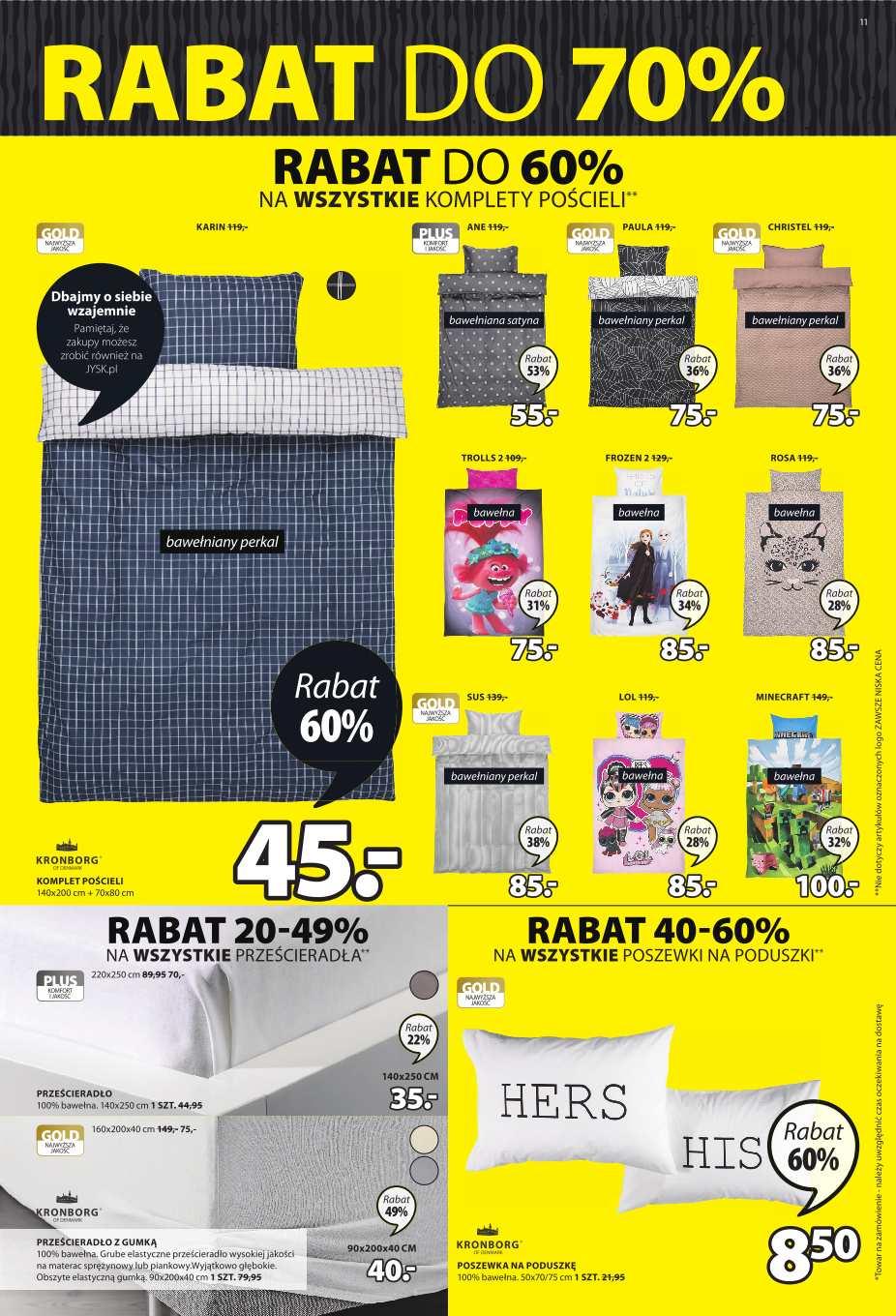 Gazetka promocyjna Jysk str. 11