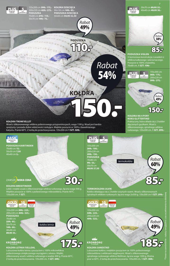 Gazetka promocyjna Jysk str. 7