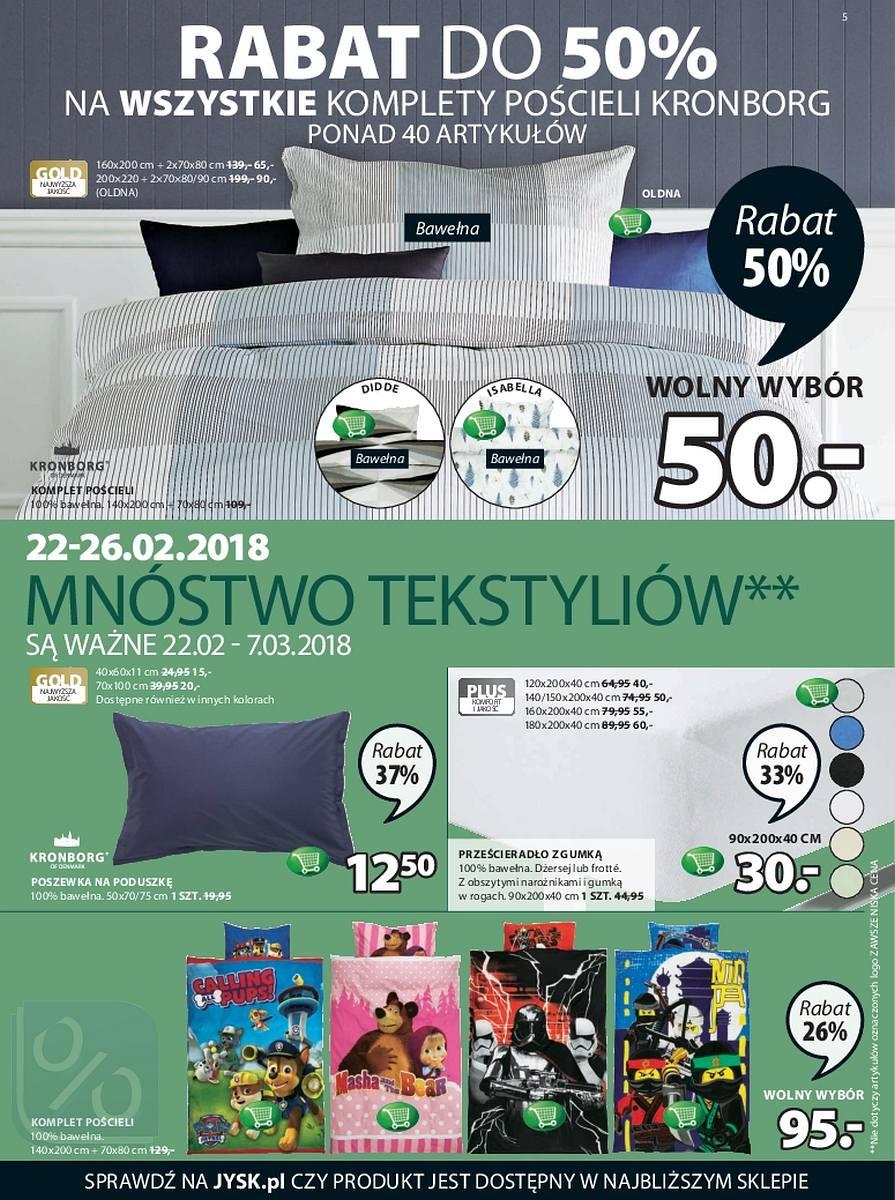 Gazetka promocyjna Jysk str. 5