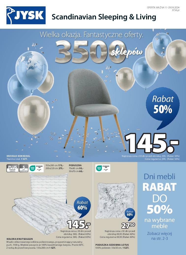 Gazetka promocyjna Jysk str. 1