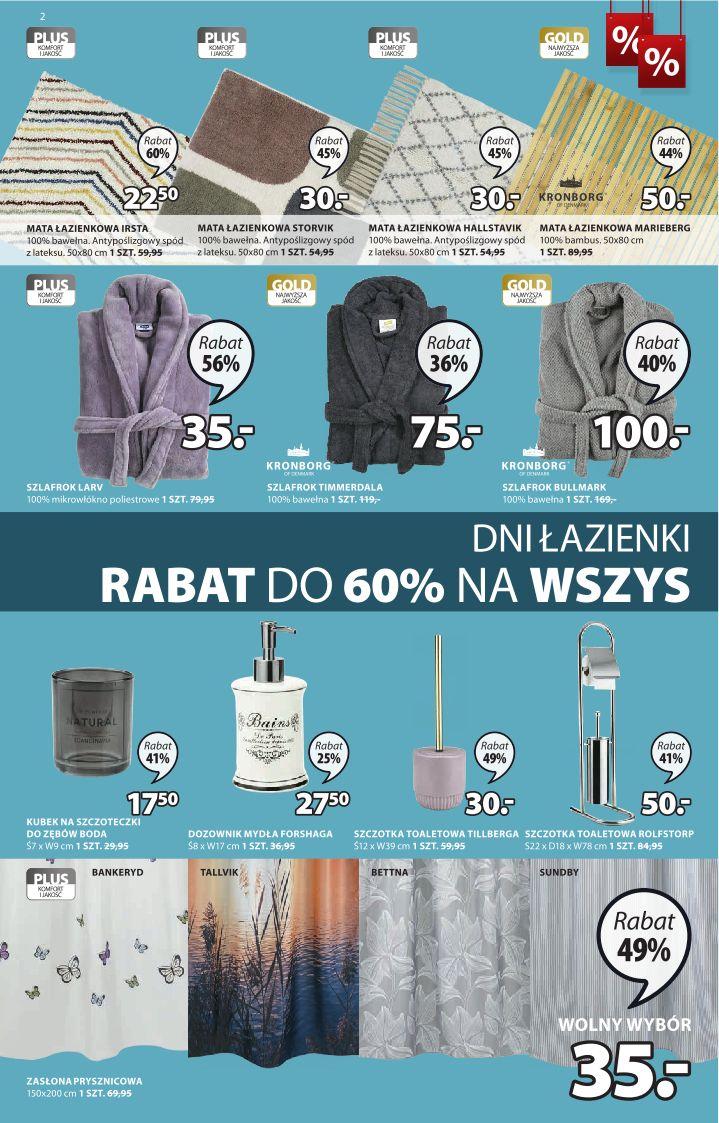 Gazetka promocyjna Jysk str. 2