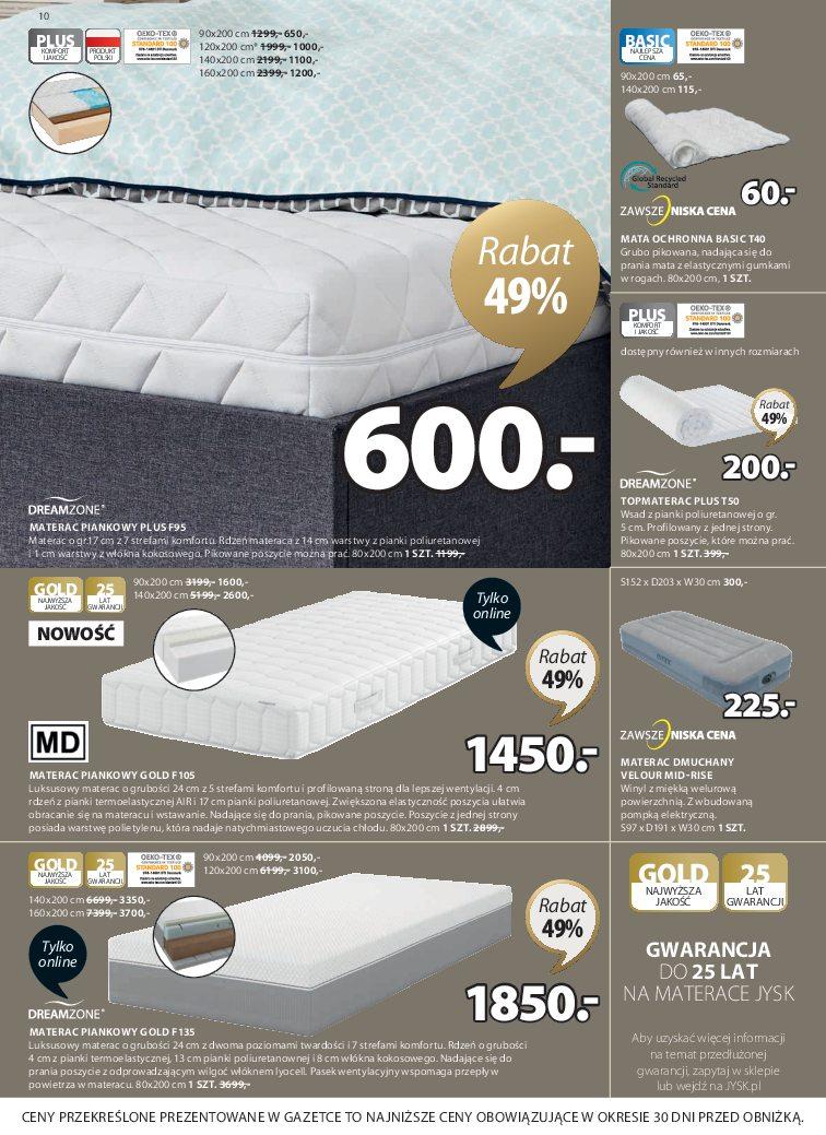 Gazetka promocyjna Jysk str. 10
