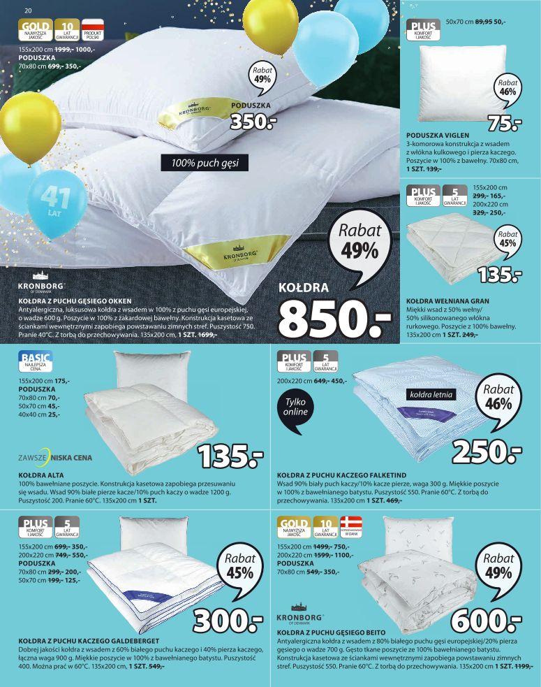 Gazetka promocyjna Jysk str. 20