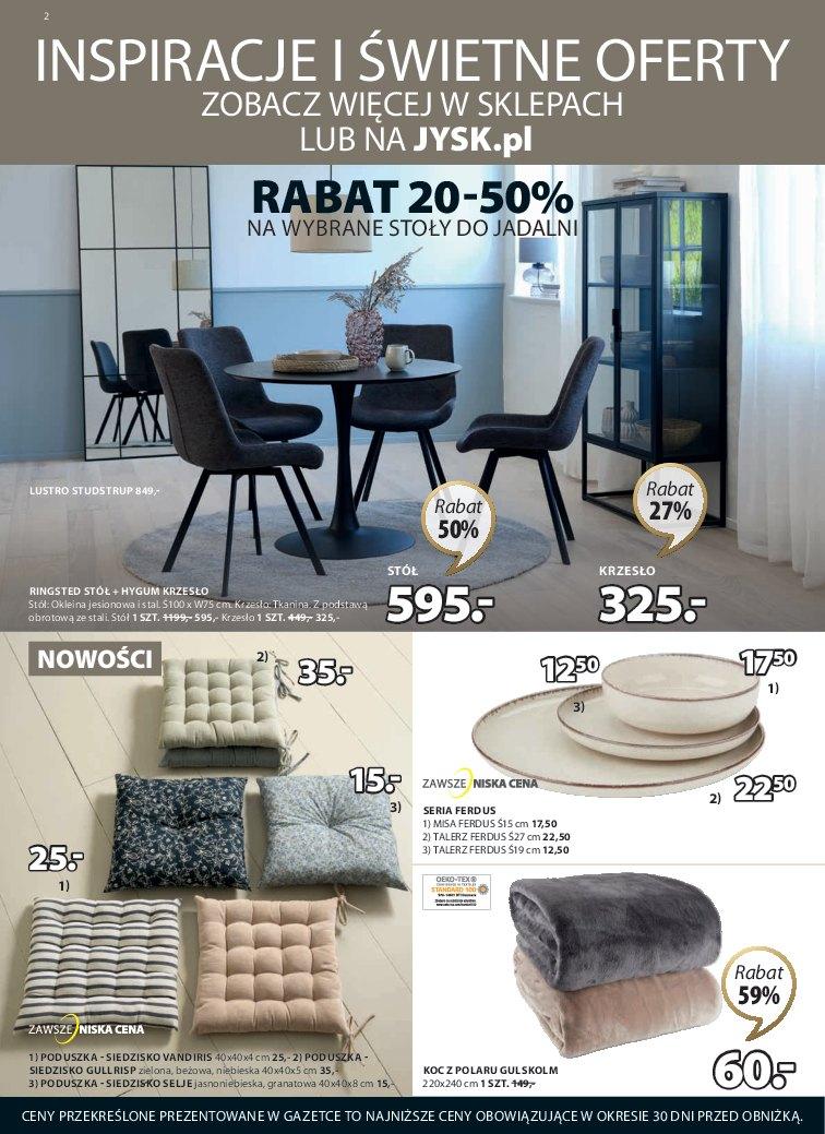 Gazetka promocyjna Jysk str. 2
