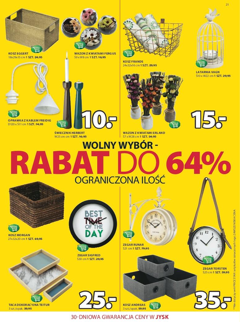 Gazetka promocyjna Jysk str. 21