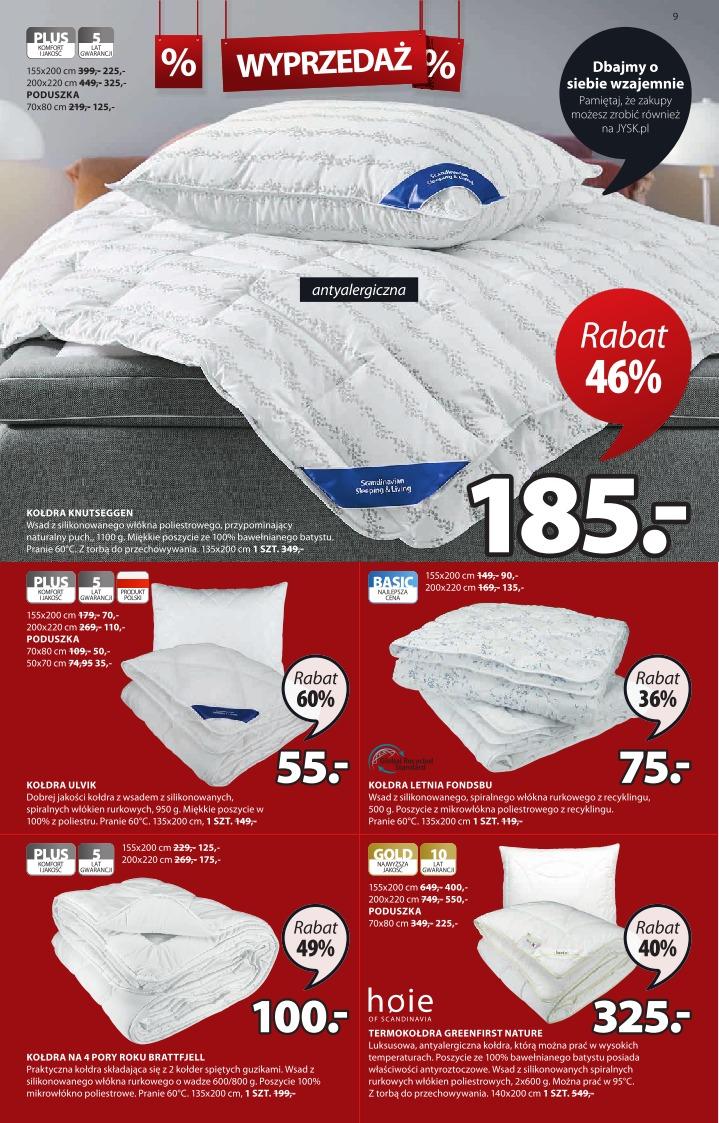 Gazetka promocyjna Jysk str. 9
