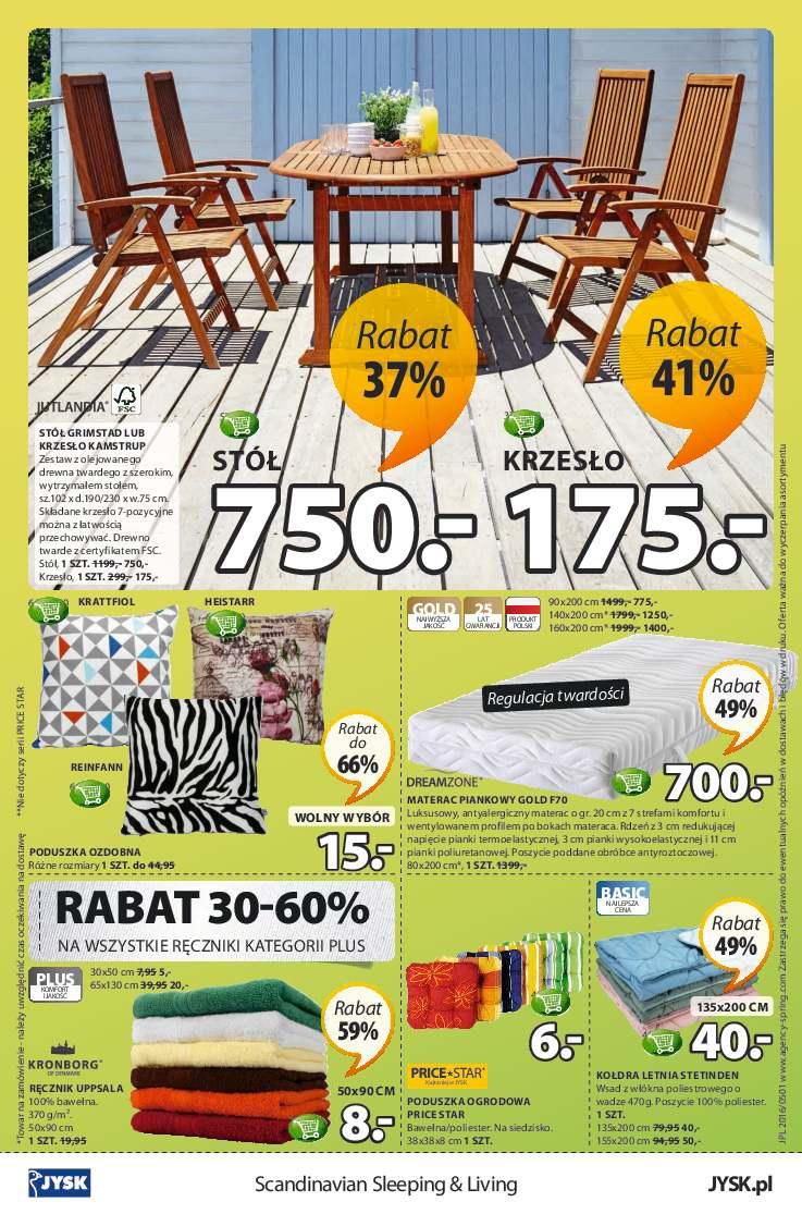 Gazetka promocyjna Jysk str. 16