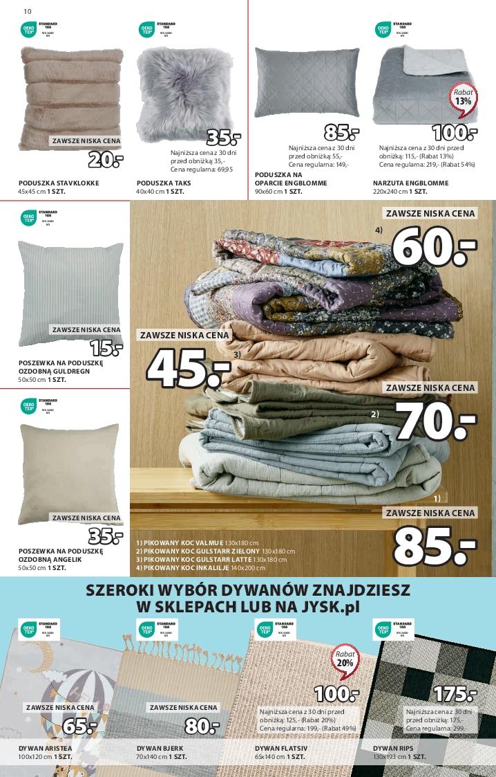 Gazetka promocyjna Jysk str. 10