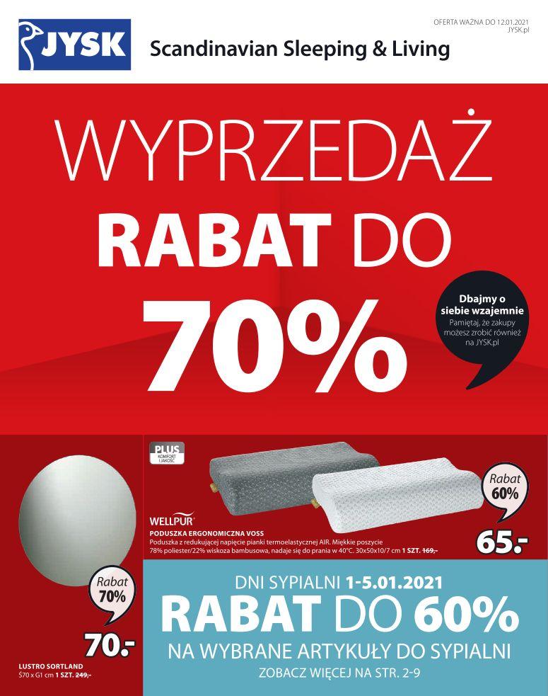 Gazetka promocyjna Jysk str. 1
