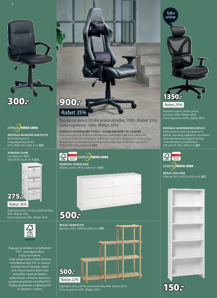 Gazetka promocyjna Jysk str. 4