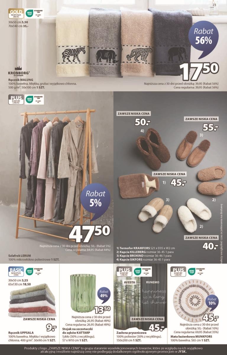 Gazetka promocyjna Jysk str. 23