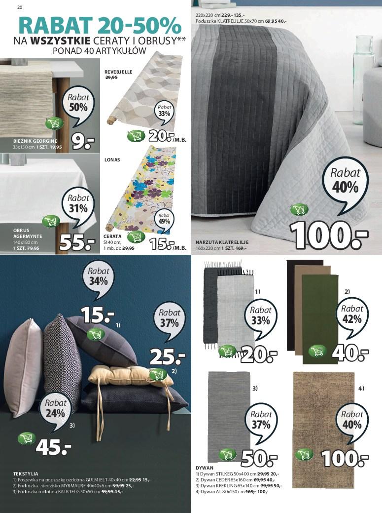 Gazetka promocyjna Jysk str. 20