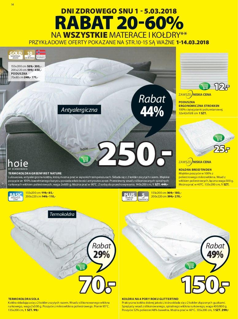 Gazetka promocyjna Jysk str. 14
