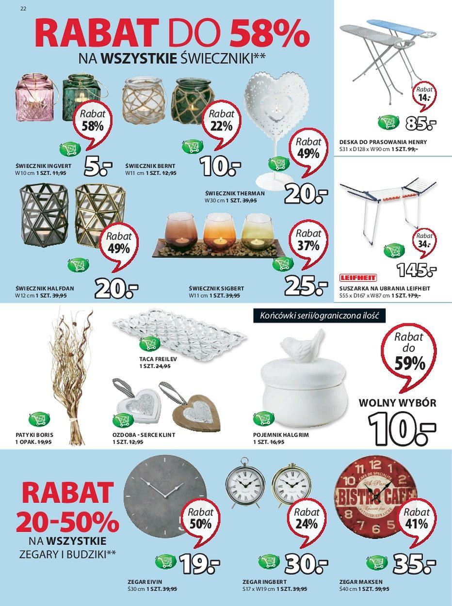 Gazetka promocyjna Jysk str. 22