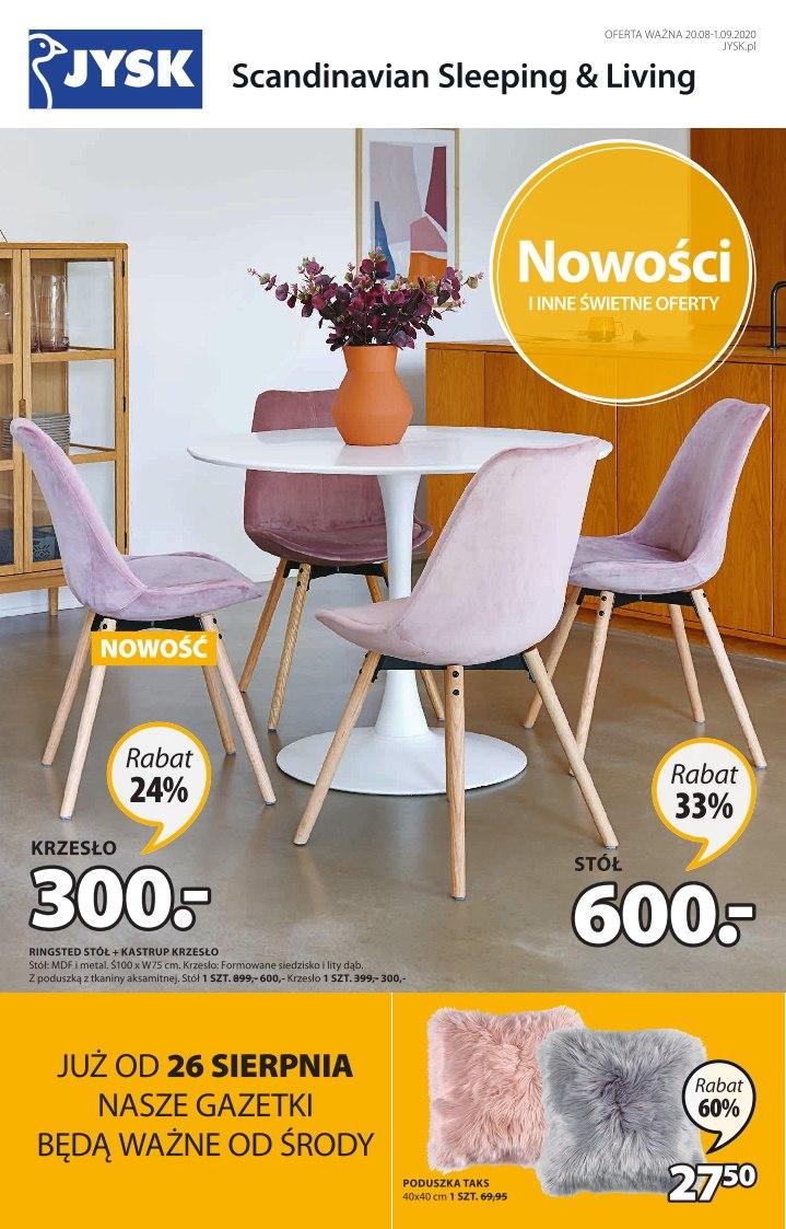 Gazetka promocyjna Jysk str. 1