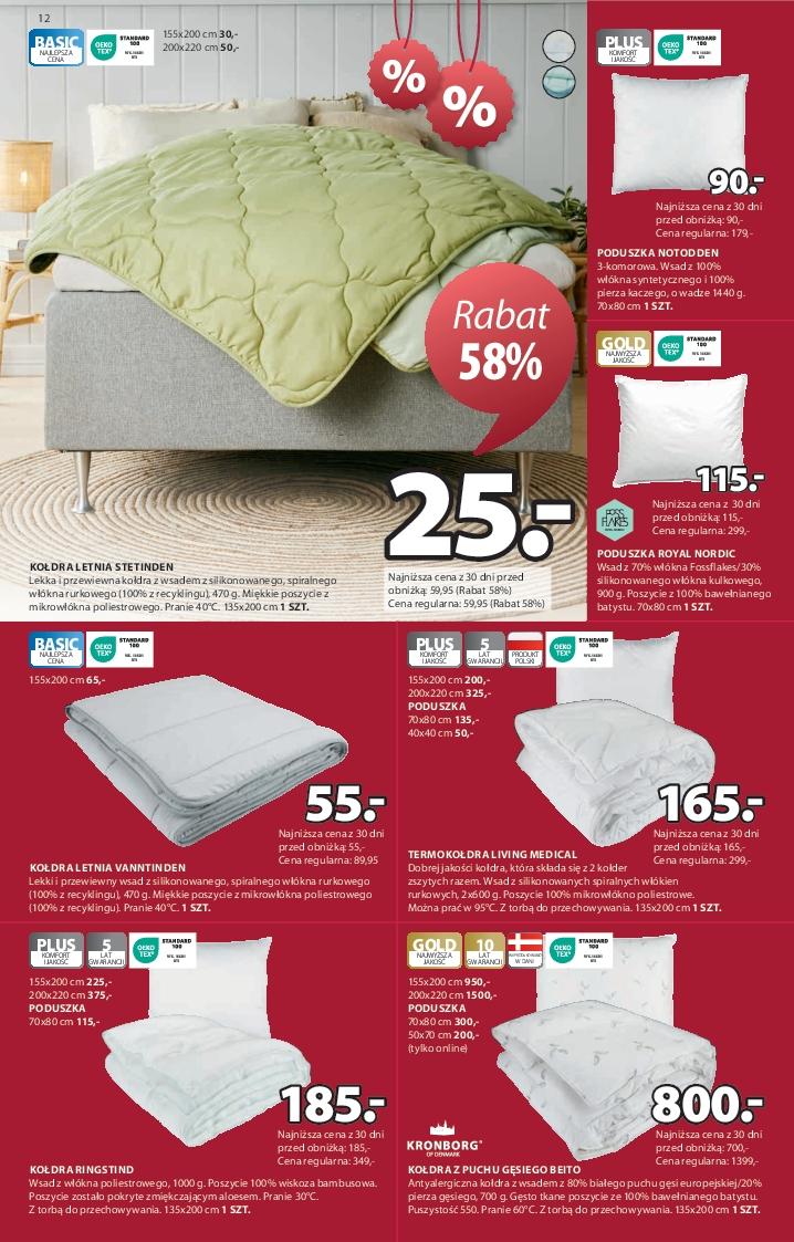 Gazetka promocyjna Jysk str. 12