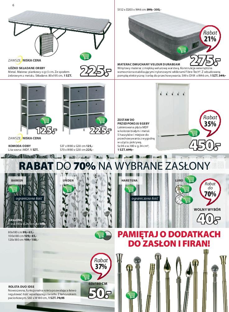 Gazetka promocyjna Jysk str. 6