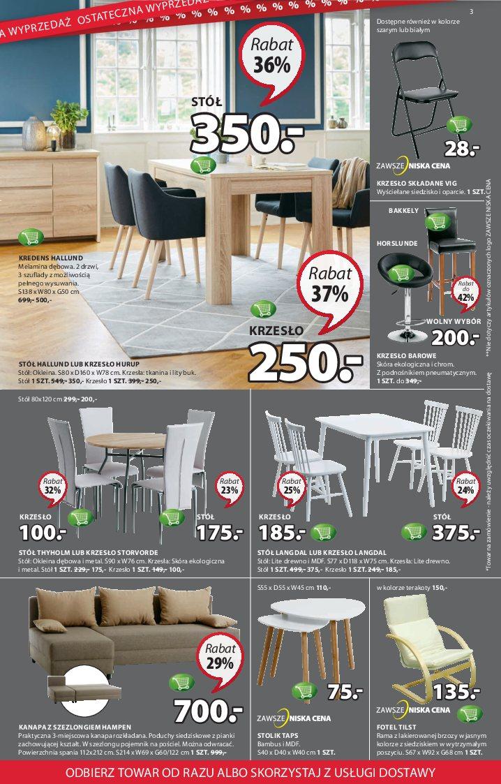 Gazetka promocyjna Jysk str. 3