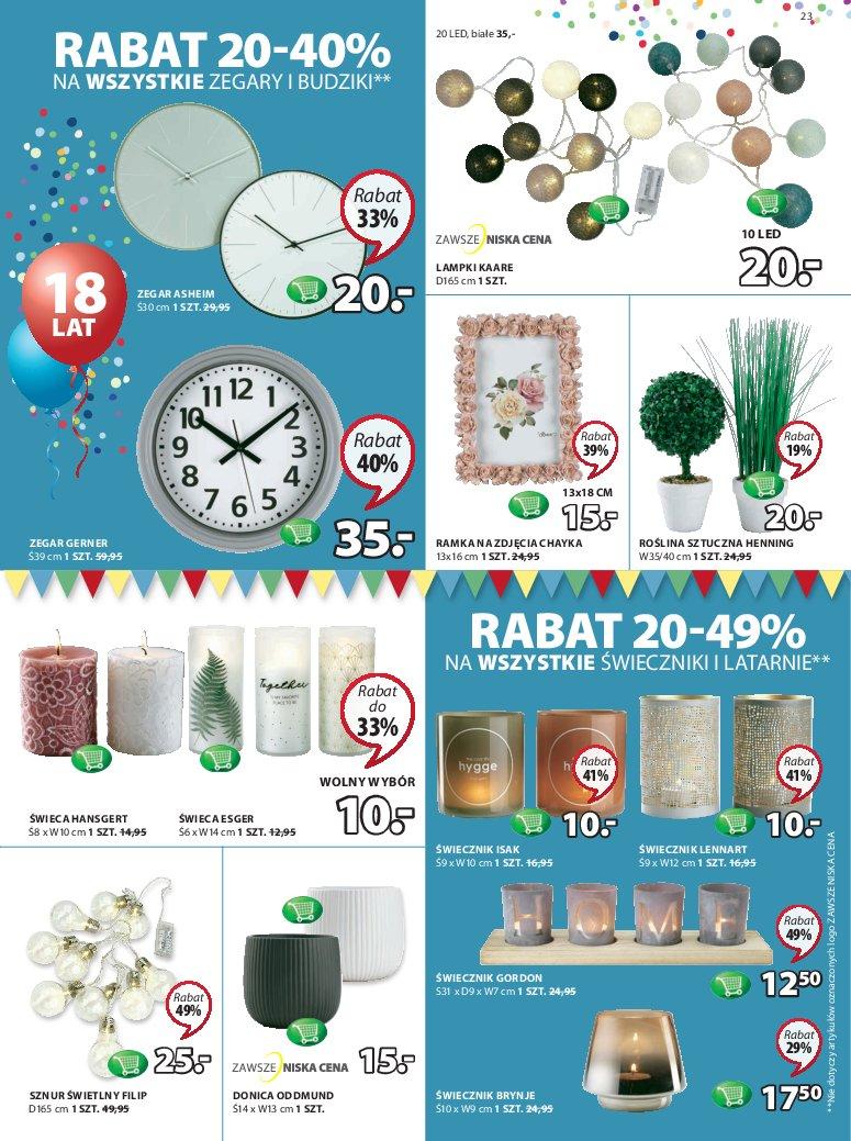 Gazetka promocyjna Jysk str. 23