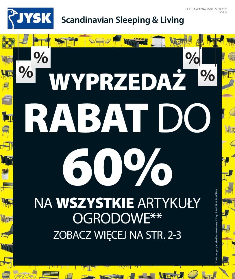 Gazetka promocyjna Jysk str. 1
