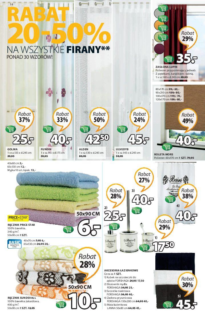 Gazetka promocyjna Jysk str. 14