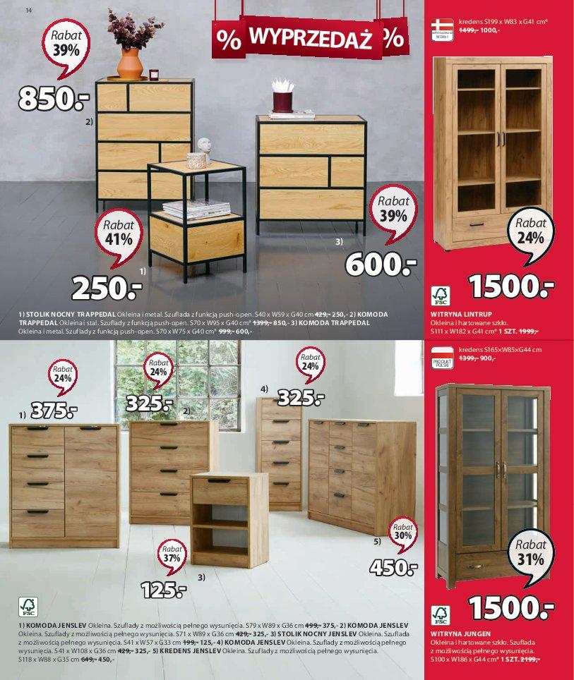 Gazetka promocyjna Jysk str. 14