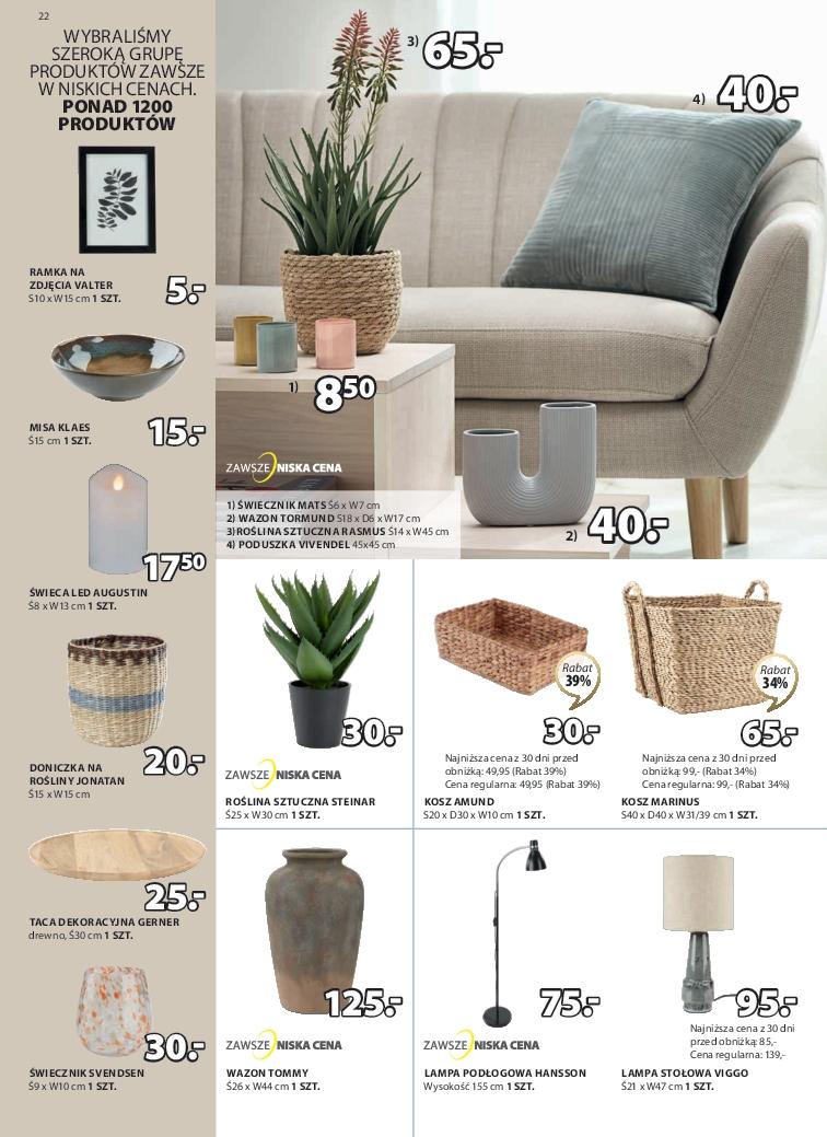 Gazetka promocyjna Jysk str. 22